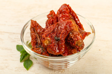 Dried tomato in olive oil