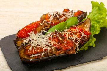 Stuffed eggplant