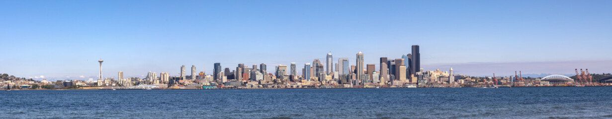Fototapeta premium Seattle Panorama
