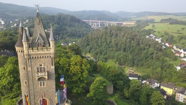 Ancient castle of Dillenburg. Hesse, Germany