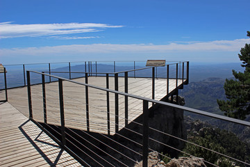 Mirador del parque natural de Els Ports, Tortosa (Catalu&ntilde;a)