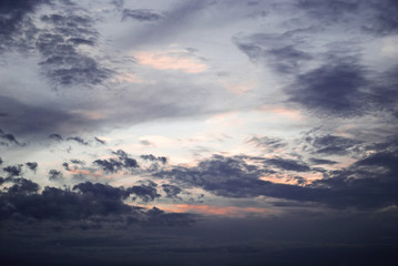 Obraz premium Colorful sunset