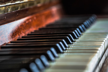 beautiful piano keys