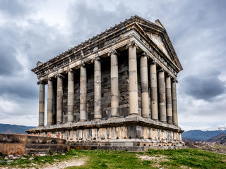 Fototapeta na wymiar Ancient Garni pagan Temple in Armenia