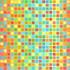 Square pattern. Vector seamless gradient texture