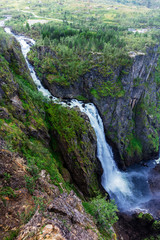 Fototapeta na wymiar Voringsfossen Waterfall, Norway