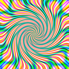 Abstract coloring background of the dark gradient with visual twirl,pinch,wave and lighting effects