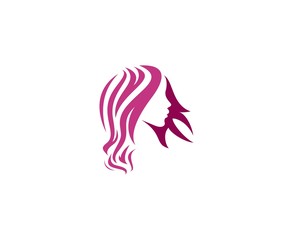 Women hair logo