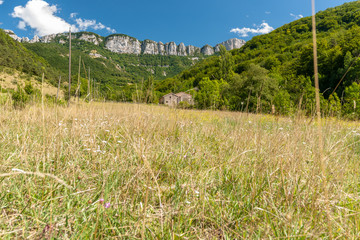 Impressive mountain formations and the Vercors Regional Park