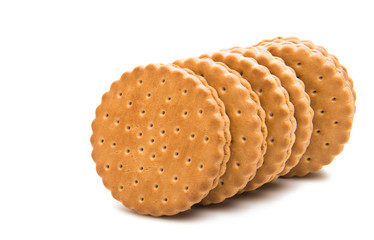 double biscuits with chocolate