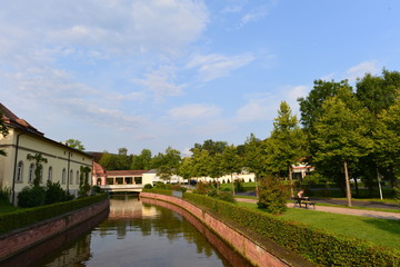 Fototapeta premium Kurpark Staatsbad Brückenau Bayern 