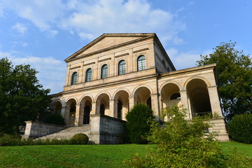 Fototapeta premium Kursaal im Staatsbad Brückenau Bayern 
