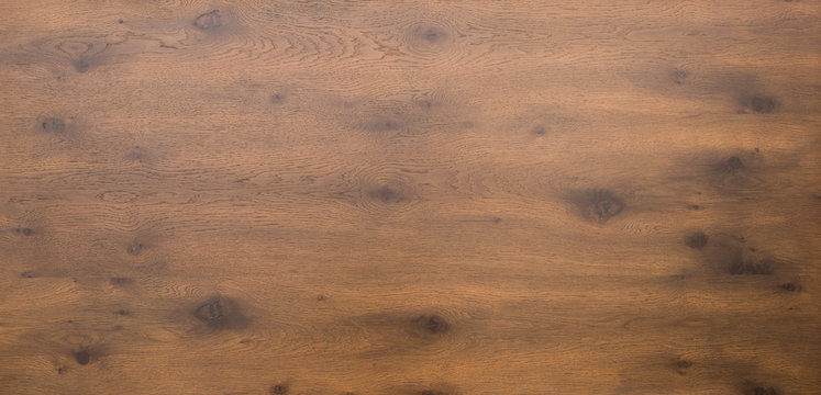 Wooden table top in dark timber 