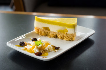 Mango Crepe, Layer Crepe Cake.