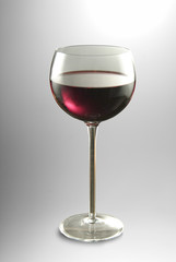 glass of red wine
