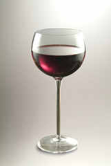 glass of red wine