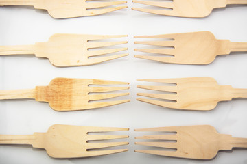 posate di legno