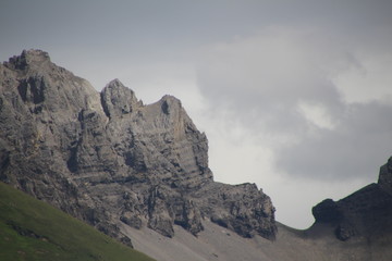 landscape in Swiss Alps