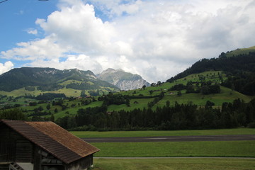 Obraz premium mountaineering in Swiss
