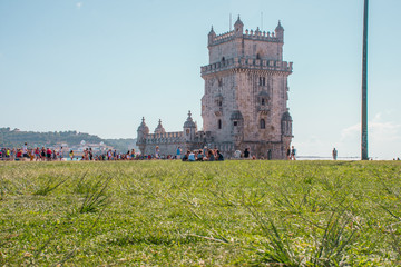Fototapeta na wymiar torre de belem lisboa portugal