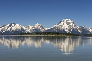 Obraz na płótnie Canvas Grand Teton NP, Wyoming, USA