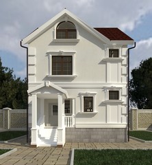 House 3d Illustration