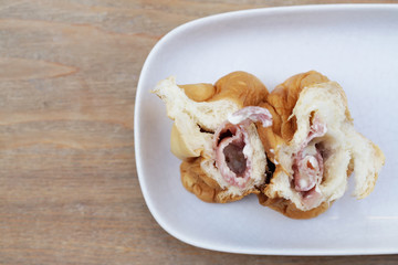 Bread ham cheese
