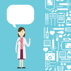 medical doctors and icon vector illustration