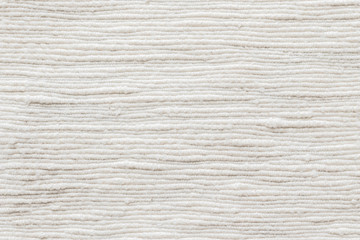 Witte katoenen stof doek natuurlijke handgeweven jute textuur linnen textiel achtergrond in crème kleur