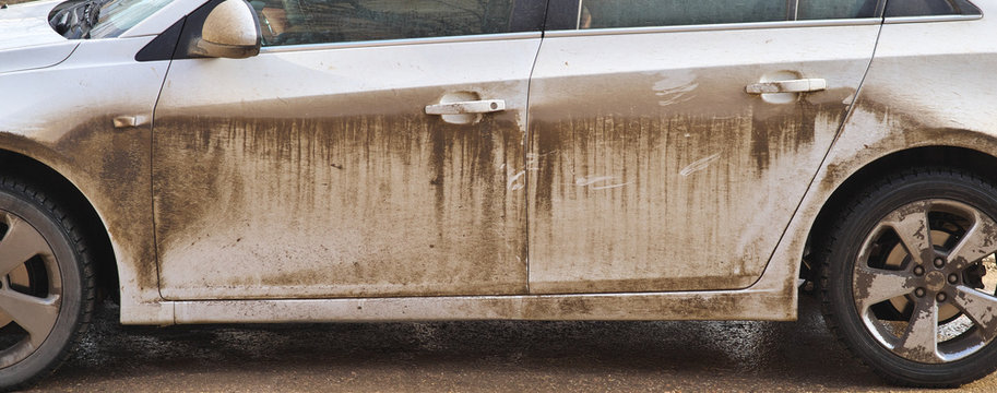 Dirty Car Side.