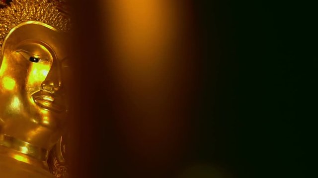 Buddhist Statue at Wat Phumin considered to be northern Thailand's Sistine Chapel in the city of Nan province, Thailand