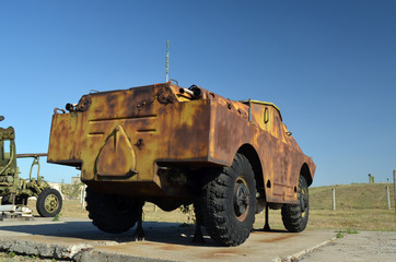 Vintage Soviet weapon.Ukraine
