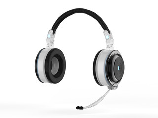 headset or headphones with microphone