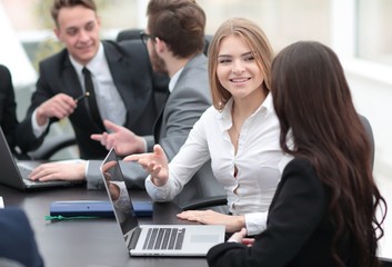 women employees in the office