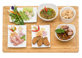 Thai northern Style meal set