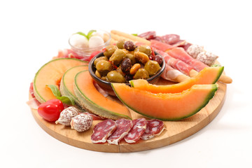 antipasto, buffet food