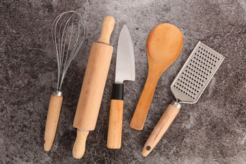 Obraz na płótnie Canvas kitchen utensils