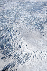 Glacier in the Austrian Alps in summer