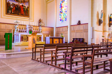 Fototapeta na wymiar Eglise de Port-Louis