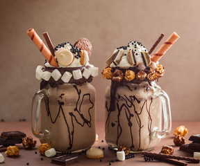 chocolate freak or crazy shake