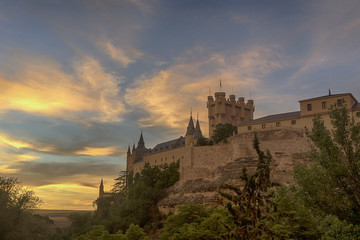 Real Alc&aacute;zar de la ciudad de Segovia, Espa&ntilde;a