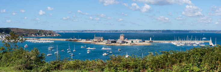 Vue panoramique sur Camaret-sur-Mer, Crozon, Bretagne