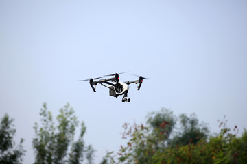 Fototapeta na wymiar Unmanned aerial vehicle