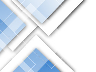 Fototapeta premium Corporate soft tech squares design 