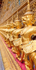 Fototapeta na wymiar Grand Palace and Temple of Emerald Buddha