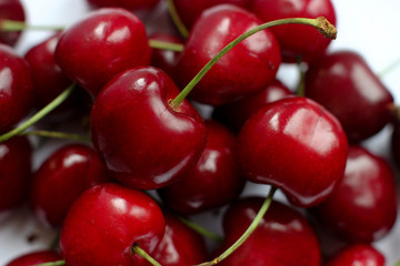 berries still life, a lot of berries, a handful of berries, red berries