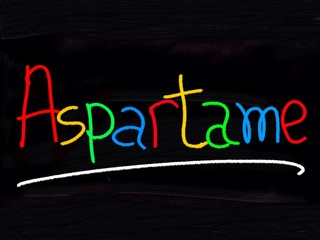 Aspartame concept 