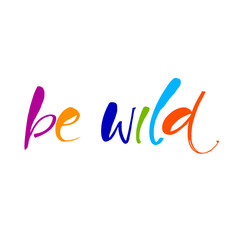 be wild template