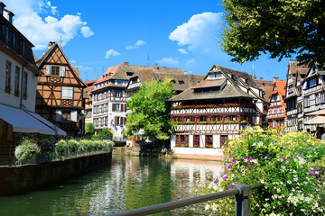Fototapeta na wymiar Summer in Strasbourg