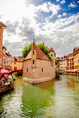 Fototapeta premium Promenade dans le vieil Annecy